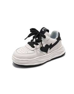Кроссовки Kids Lifestyle Shoes Kids Low-top Beige/Black, бежевый/черный C°banner
