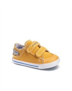 Кроссовки для маленьких мальчиков из желтой ткани, желтый Pablosky