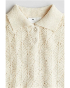 Свитер вязки пуантелле, бежевый H&m