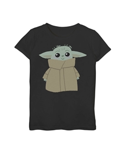 Футболка с краснеющим портретом для девочек 7–16 лет «Звездные войны», «Мандалорец, дитя» или «Малышка Йода» Licensed character