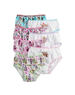 Девочки 4-8 л. Сюрприз! 7 шт. трусов, мультиколор Licensed character