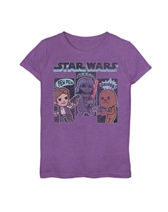 Футболка с рисунком «Звездные войны» для девочек 7–16 лет Star wars
