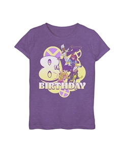 Футболка с рисунком на 8-й день рождения для девочек 7–16 лет X-Women Marvel