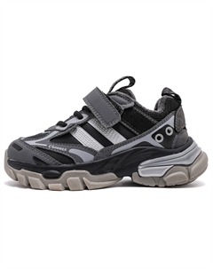 Кроссовки Kids Lifestyle Shoes Kids Low-top Gray, черный C°banner