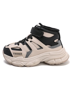 Кроссовки Kids Lifestyle Shoes Kids Mid-top Black, черный C°banner