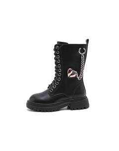 Детские ботинки Детские черные, черный C°banner