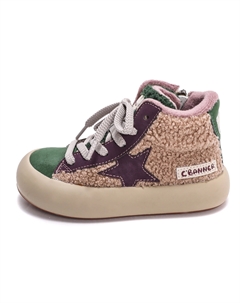 Кроссовки Kids Skateboarding Shoes Kids High-top Green, зеленый C°banner