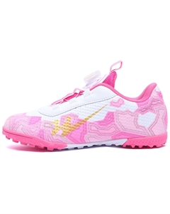 Детские футбольные бутсы Kids Low-top Белые/розовые, розовый Binary