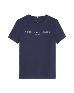 Синяя футболка Essential, синий Tommy hilfiger