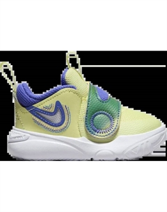 Кроссовки Team Hustle D11 SE TD 'Luminous Green Ultramarine', зеленый Nike