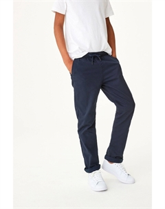 Брюки без застежки с кулиской на талии, синий Next