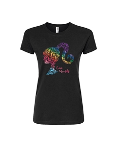 Облегающая футболка Juniors' Pride Barbie