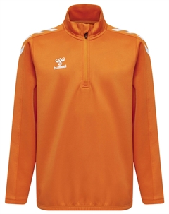 Толстовка Mit Kurzem Reißverschluss Hmlcore Xk Half Zip Poly Sweat Kids, оранжевый Hummel