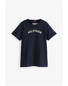 Синяя футболка с аркой, синий Tommy hilfiger