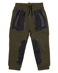 Спортивные брюки с логотипом, зеленый Dsquared2