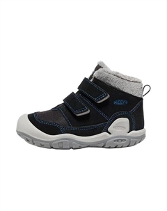 Кроссовки Kids Outdoor Shoes GS Mid-top Black/Mykonos Blue, черный/синий Keen
