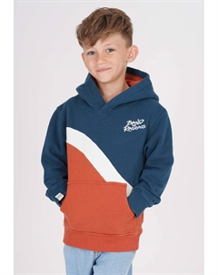 Пуловер Sweatwear Wave, цвет dark petrol burned brick Band of rascals