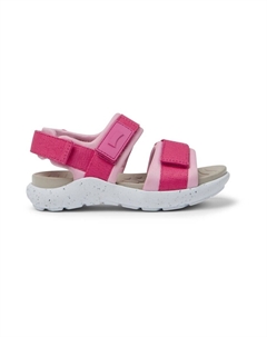 Сандалии Wous 735 на липучке, розовый Camper