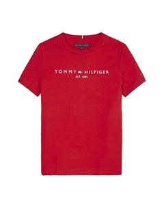 Красная футболка Essential, красный Tommy hilfiger