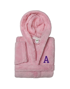 Linum Домашний текстиль Персонализированный детский халат Linum SUPER PLUSH с двойным начесом и капюшоном, A Linum home textiles