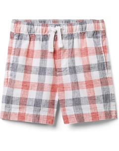 Шорты Boys Pull On Linen Short, цвет Multicolor 1 Janie and jack