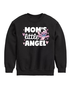 Флисовый пуловер с рисунком Little Angel для мальчиков 8–20 лет 's Lilo & Stitch, черный Disney