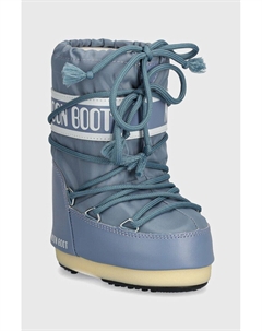 Детские зимние ботинки ICON NYLON, серый Moon boot