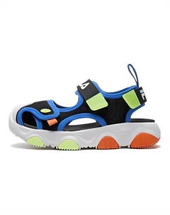 Детские сандалии Детские черные/синие, черный/темно-синий Fila kids