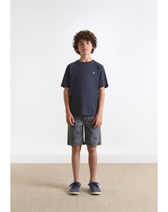 Базовая футболка NOS BASIC SKULL, темно-синий Scalpers