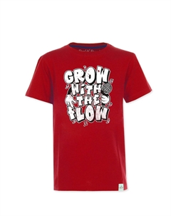 Футболка s Grown, красный Band of rascals