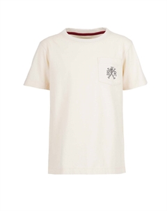 Футболка s Skeleton Surfer Pocket, кремовый Band of rascals