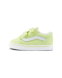 Кроссовки Old Skool  V Toddler 'Glitter - Lime Sherbet', зеленый Vans