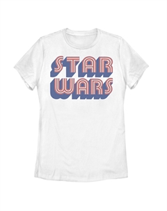 Белая футболка с логотипом Disney's Star Wars Juniors с графическим рисунком Licensed character