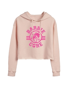 Укороченное худи с графическим рисунком Barbie Core для юниоров Licensed character
