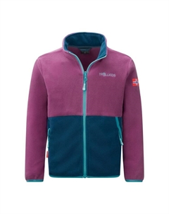 Флисовая куртка Storfjord, цвет bright berry Trollkids