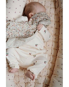 Хлопковое детское боди NEWBORN ONESIE GOTS, розовый Konges slojd