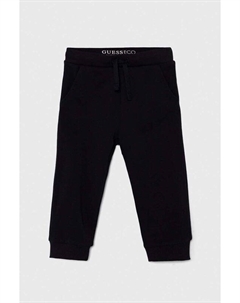 Детские хлопковые спортивные штаны, темно-синий Guess