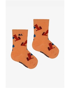 Детские носки Hungry Squirrel, оранжевый Bobo choses