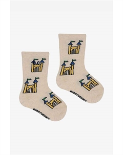 Детские носки Faraway Castle, бежевый Bobo choses