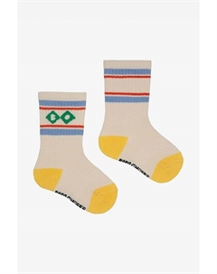 Детские носки Бриллиантовые, бежевый Bobo choses