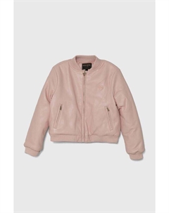 Детская куртка-бомбер, розовый Guess