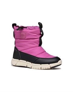 Детские зимние ботинки FLEXYPER AB, розовый Geox