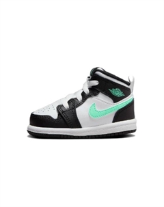Кроссовки Jordan 1 Mid Green Glow TD, зеленый Air jordan