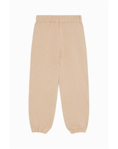Детские хлопковые спортивные штаны J046, бежевый Patrizia pepe