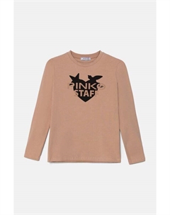 Детский лонгслив, розовый Pinko up