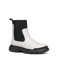 JUNETTE детские ботинки челси, белый Geox