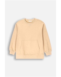 Детская хлопковая толстовка, бежевый Coccodrillo