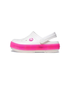 Детские сандалии Kids White/hot Spicy Powder, белый Crocs