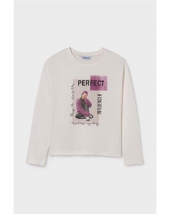 Детская хлопковая рубашка с длинным рукавом, фиолетовый Mayoral