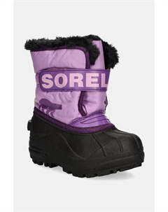 Детские зимние ботинки TODDLER SNOW COMMAND, фиолетовый Sorel